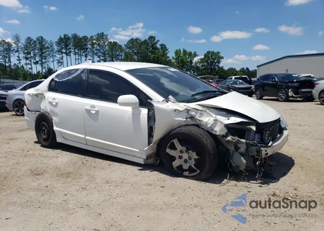 2010 Honda Civic Lx from USA, damaged, VIN 2HGFA1F56AH537745